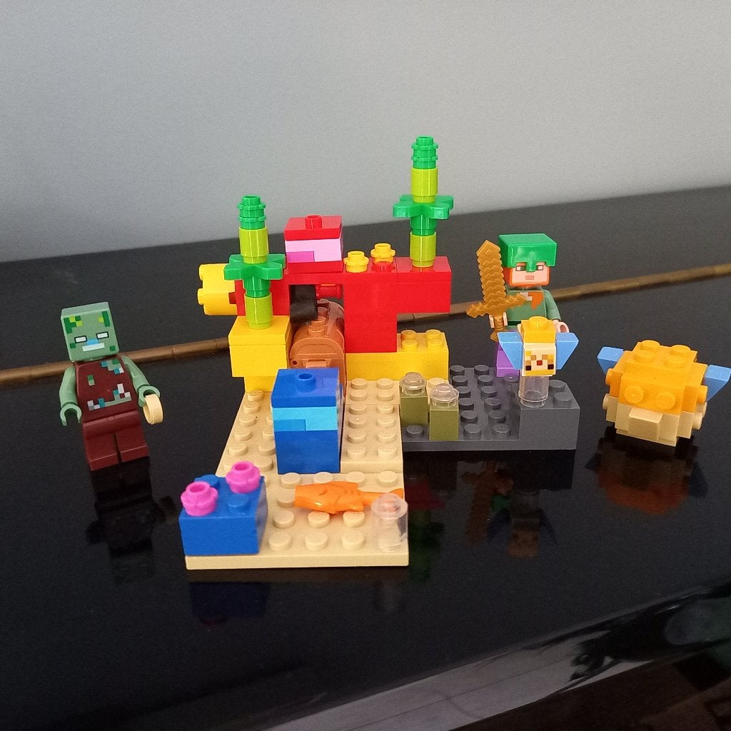 Lego mine craft 21164, Minecraft, Lego, Ophalen of Verzenden, Zo goed als nieuw