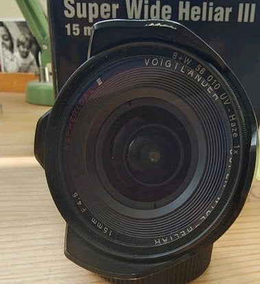 Voigtländer Super Wide Heliar III 15mm F4.5 Leica M, Handmatige focus, Gebruikt, Overige vattingen, Voigtlander