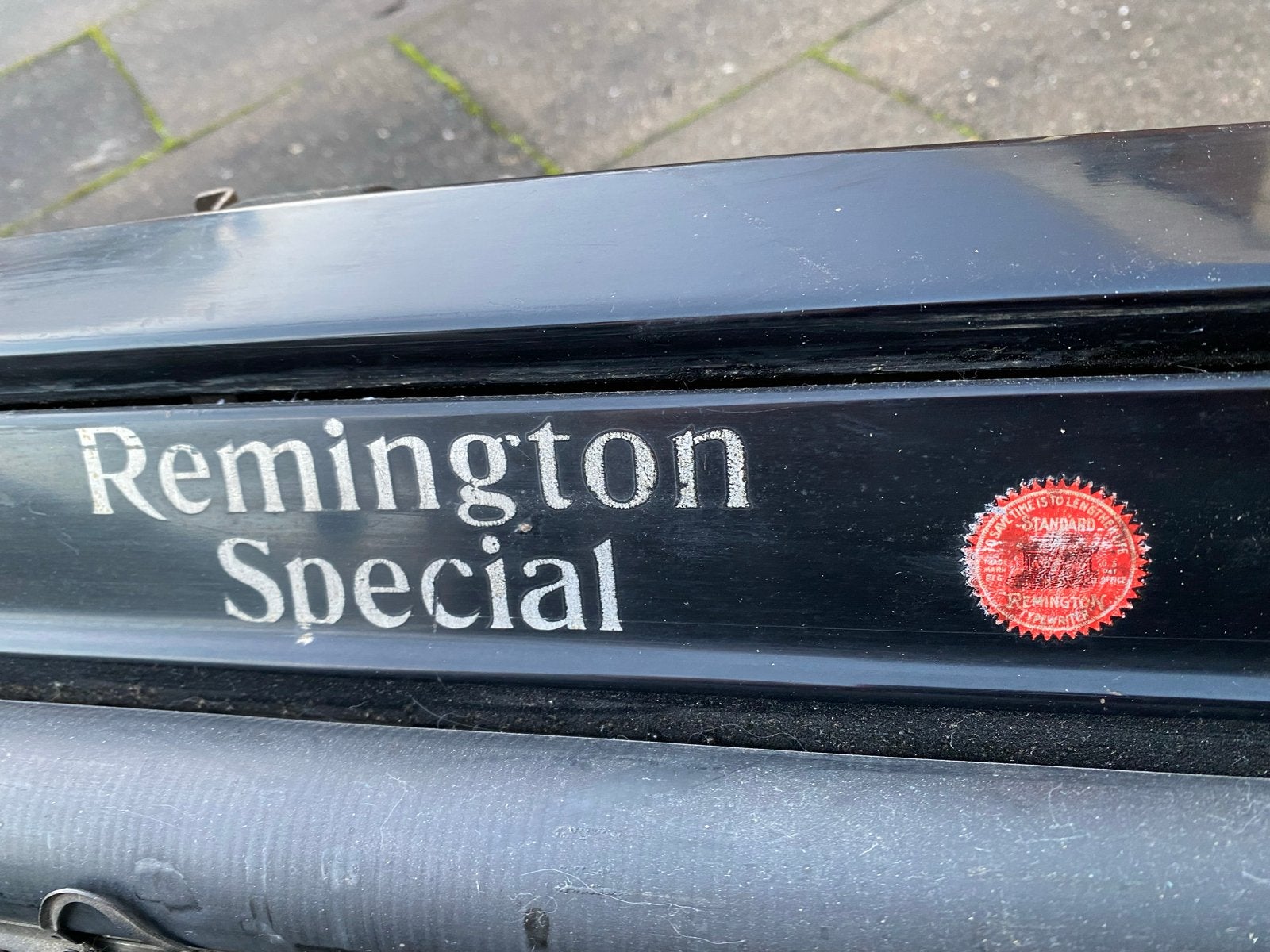Oude typemachine Remington, Ophalen, Zo goed als nieuw