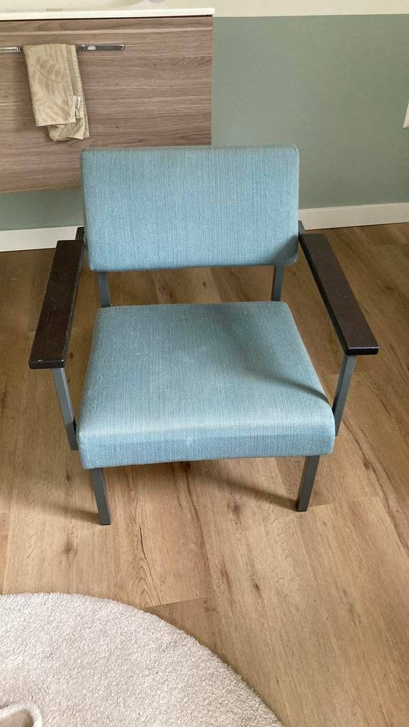 Groen stoeltje, Minder dan 75 cm, Vintage, Nieuw, Ophalen of Verzenden