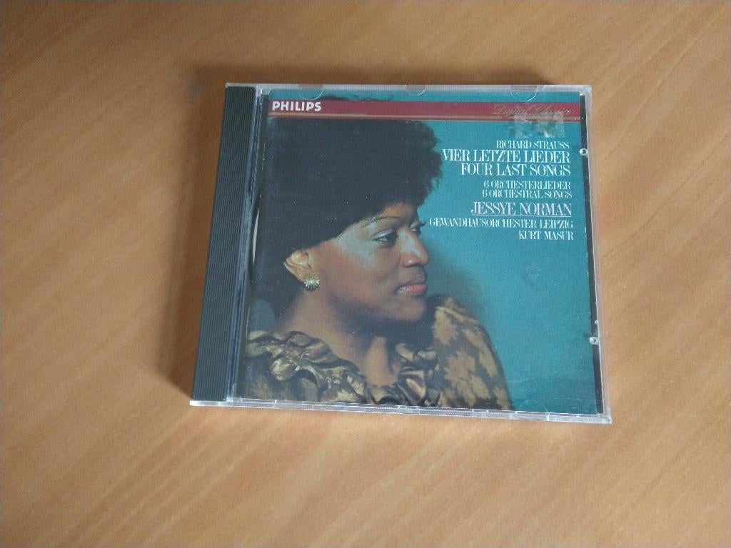 CD Richard Strauss. Vier Letzte Lieder / 6 Orchesterlieder, Ophalen of Verzenden, Classicisme, Zo goed als nieuw, Kamermuziek