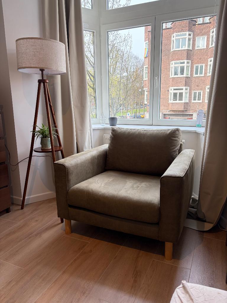 Stoel/fauteuil, Huis en Inrichting, Fauteuils, Ophalen, Gebruikt, 75 tot 100 cm, 75 tot 100 cm