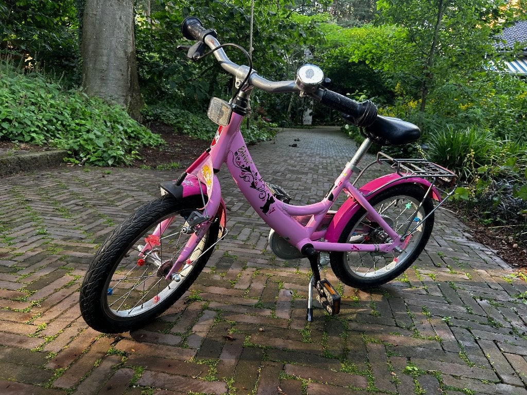 meisjes fiets 16 inch (puky), Fietsen en Brommers, Fietsen | Meisjes, Ophalen, Terugtraprem, Gebruikt, Puky