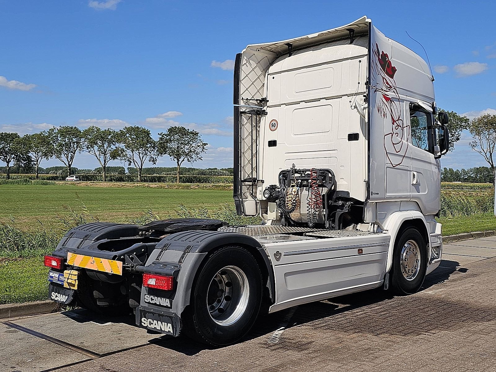SCANIA R520 komressor, Automaat, Euro 6, Scania, Wit