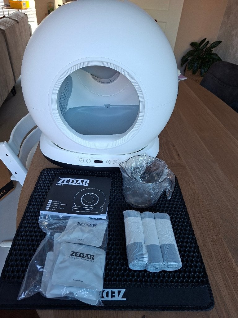 Zelfreinigende kattenbak, Ophalen of Verzenden, Zelfreinigend, Nieuw, Open