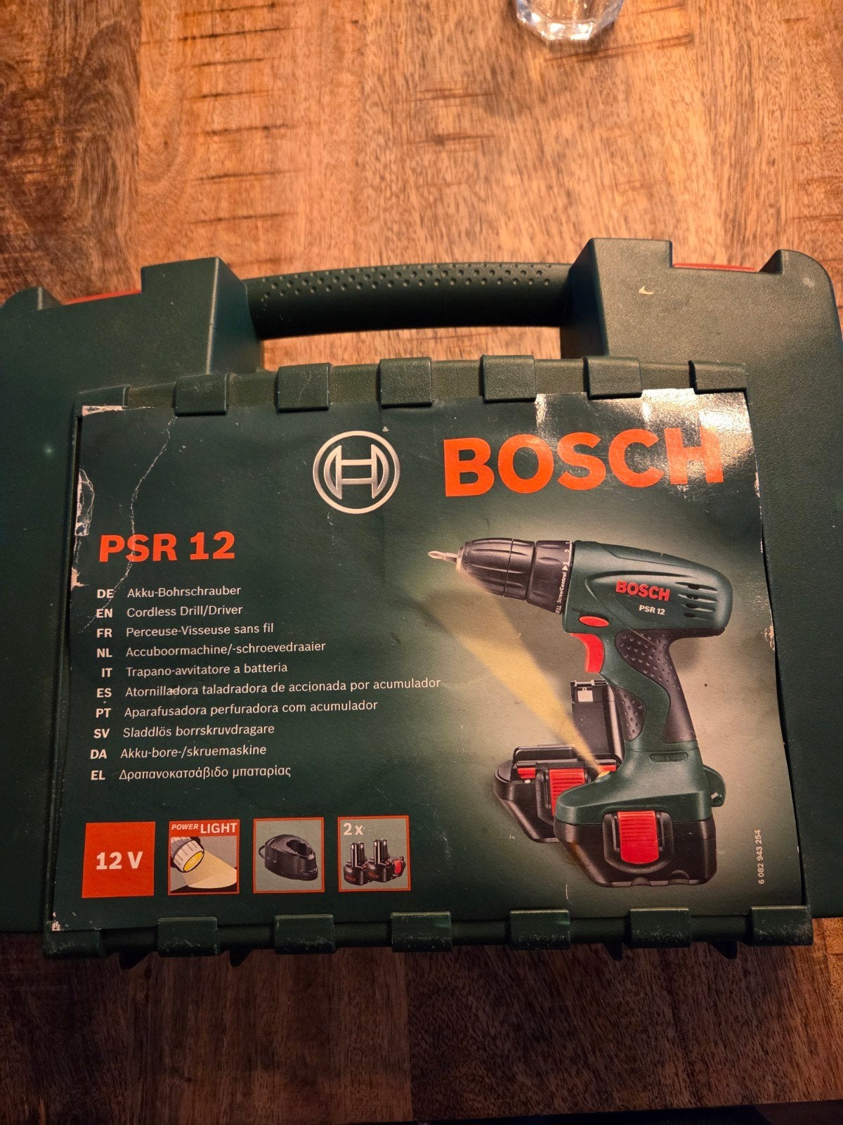 Bosch Accuboormachine PSR 12, Ophalen of Verzenden, Gebruikt, Minder dan 400 watt, Boor- en Schroefmachine