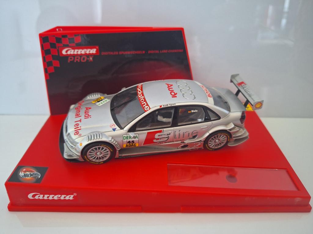 Carrera Pro X Audi A4 DTM, Racebaan, Carrera, Ophalen of Verzenden, Zo goed als nieuw