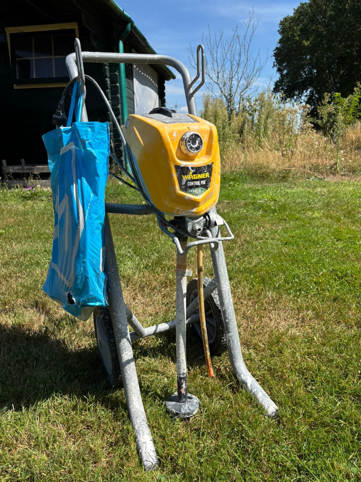 Verfspuit Wagner control pro 350 M, Ophalen