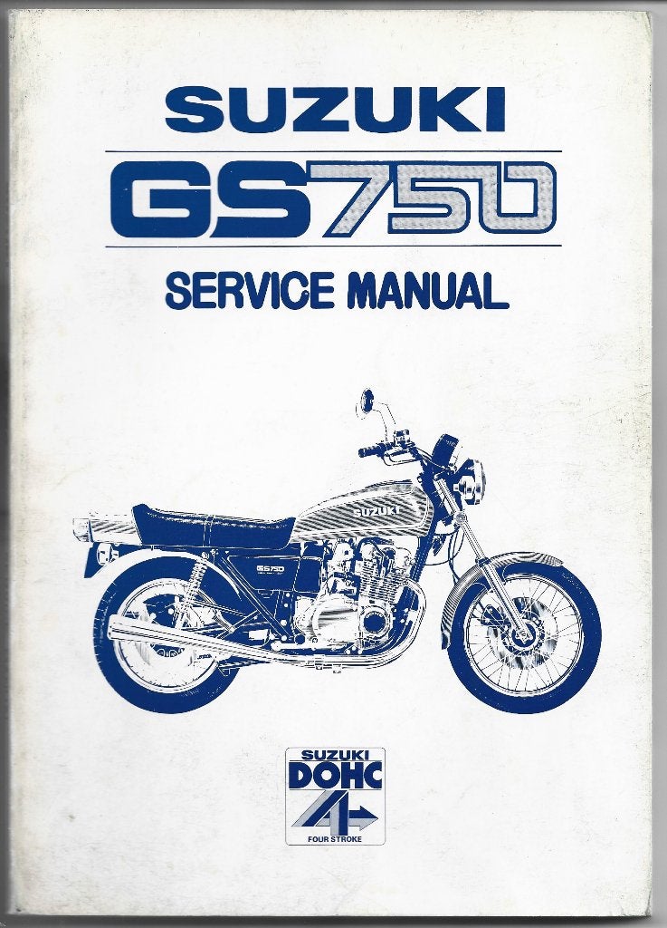 Suzuki GS750 Service Manual 1976 (615s) motor, Verzenden, Suzuki