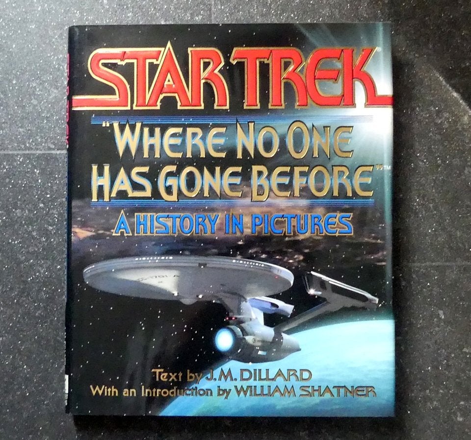 Star Trek Where no one has gone before boek JM Dillard 1994, Ophalen of Verzenden, Zo goed als nieuw, Tv, Overige typen