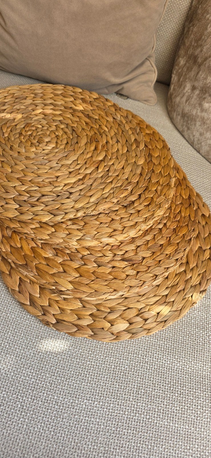 Ikea Soaré rieten placemats, Ophalen of Verzenden, Placemat, Zo goed als nieuw, Bruin