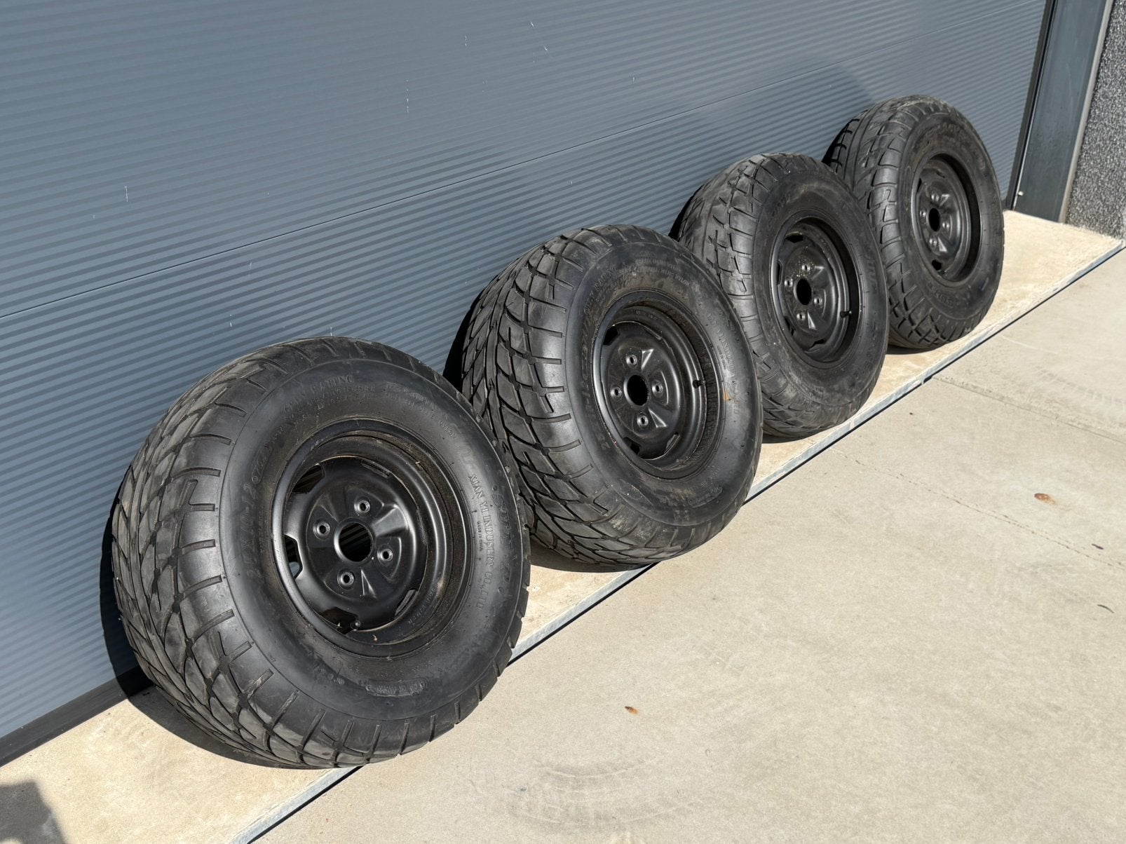 Set wielen/velgen Suzuki 700 Kingquad straatbanden Quad, Ophalen, Suzuki