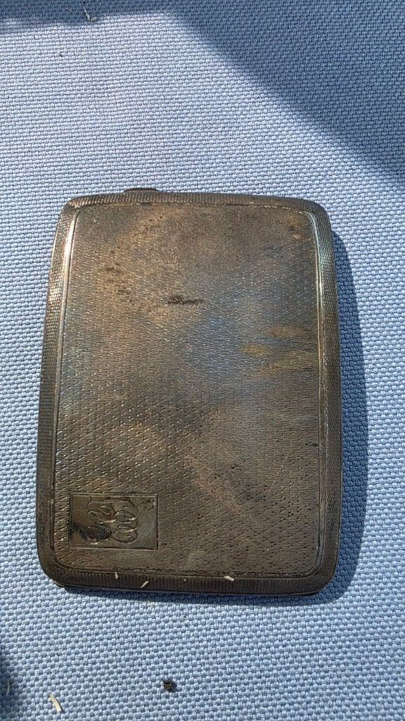 Zilveren Sigarettendoos Sigarettenetui - Sterling Zilver 925, Ophalen of Verzenden, Zilver