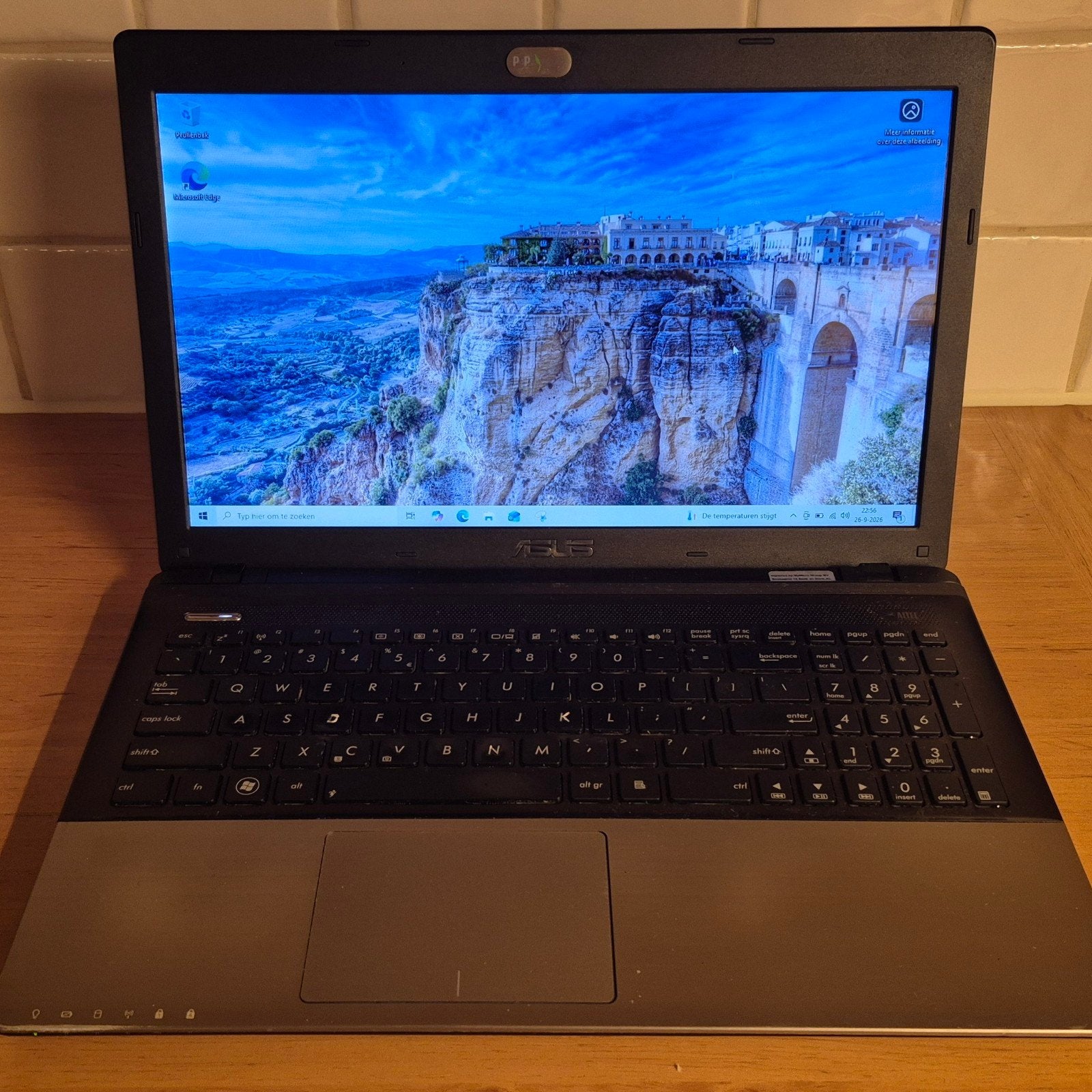 ASUS K55VD Laptop - i5-3210M, 6GB RAM, 250GB SSD, GT 610M, Met videokaart, Ophalen of Verzenden, SSD, Intel® Core™ i5