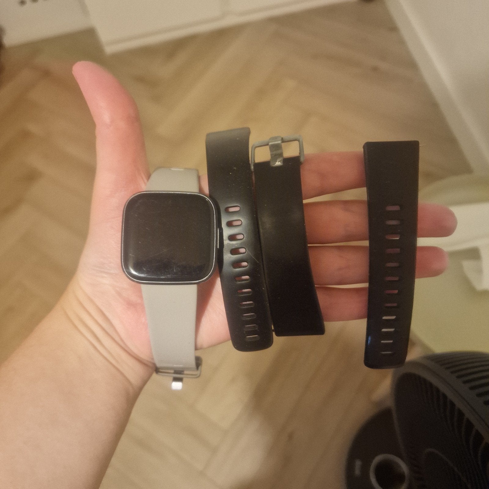 fitbit versa 2, Ophalen of Verzenden, Zo goed als nieuw, Zwart, Android