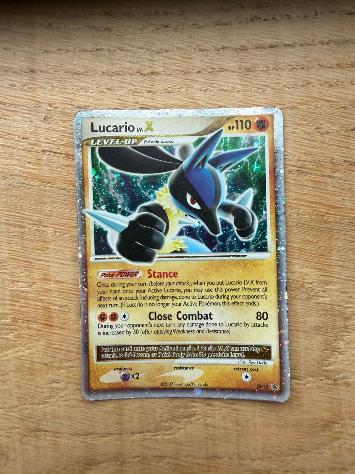 Lucario Lv.X #DP12, Ophalen of Verzenden, Losse kaart