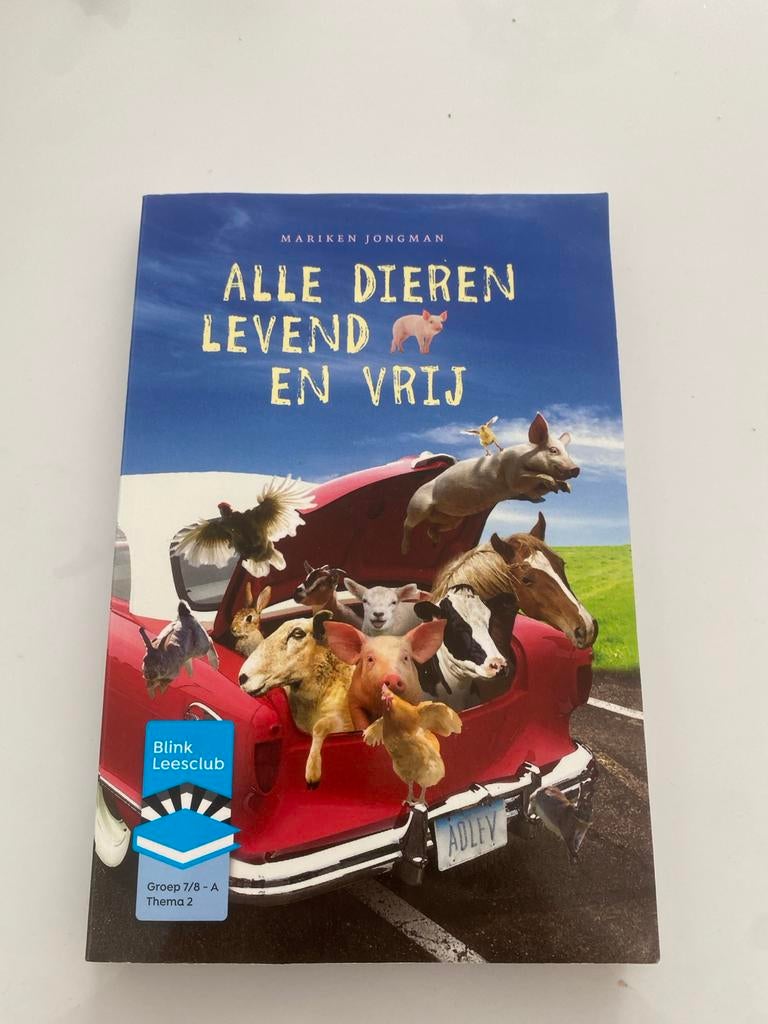 Alle Dieren Levend en Vrij - Mariken Jongman, Ophalen of Verzenden, Zo goed als nieuw, Fictie algemeen