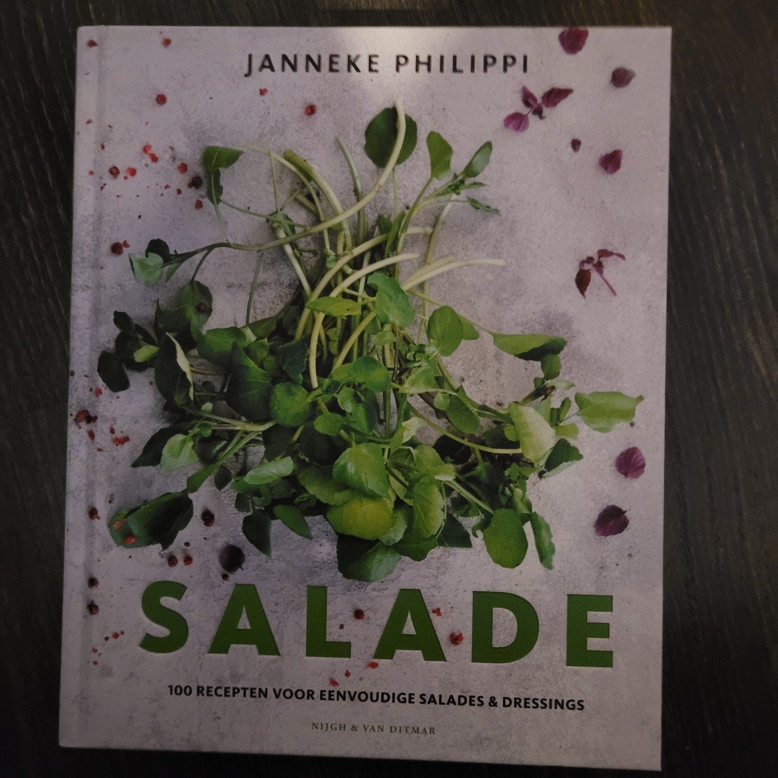Salade kookboek - Janneke Philippi - 100 recepten, Boeken, Gezond koken, Voorgerechten en Soepen, Janneke Philippi, Ophalen of Verzenden