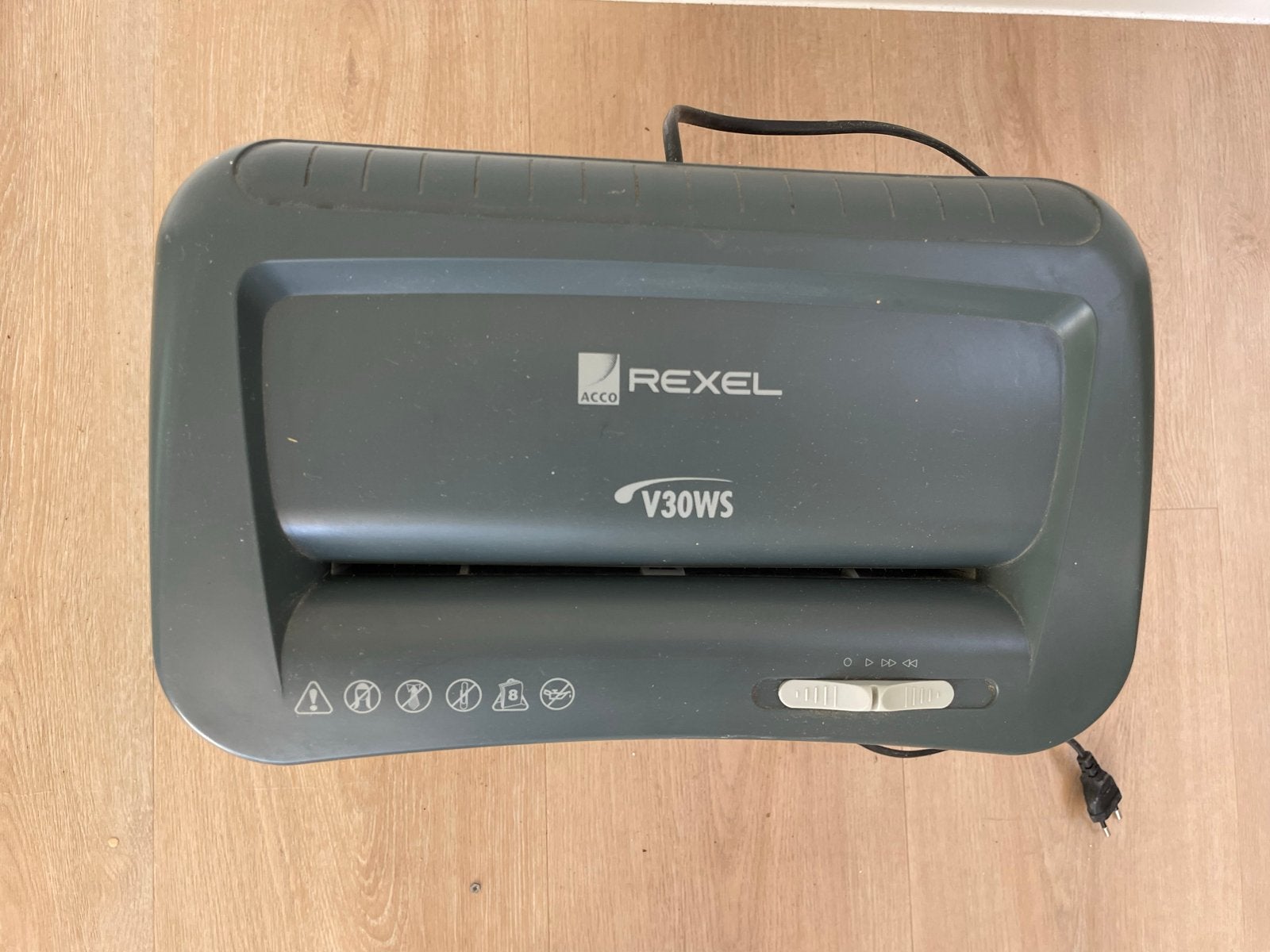 Rexel Acco V30WS Papierversnipperaar - Gebruikt, Diversen, Ophalen of Verzenden, Zo goed als nieuw
