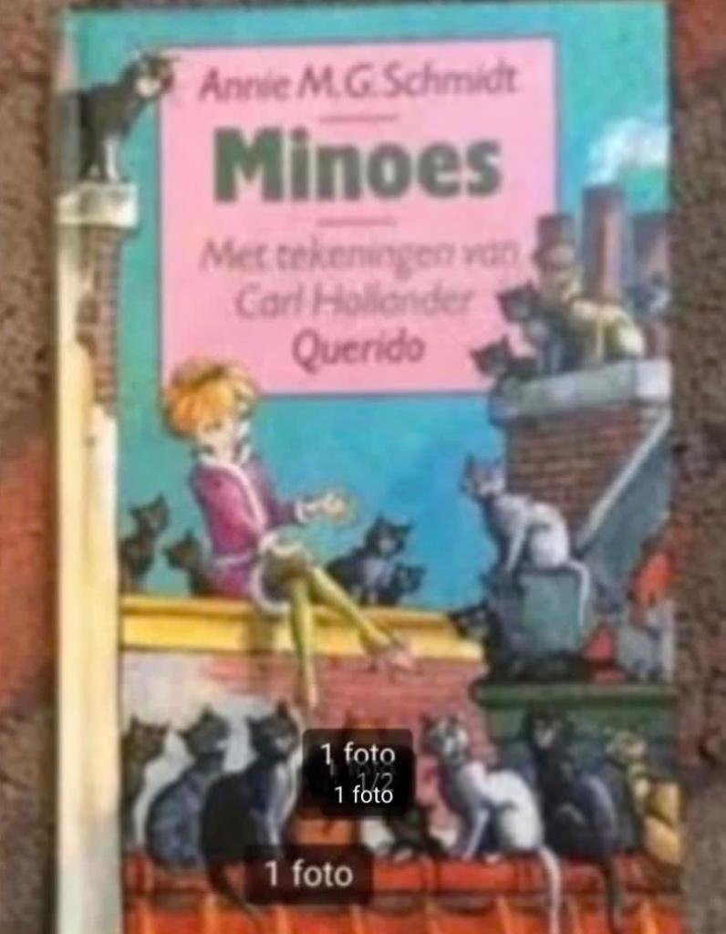 Minoes door Annie M.G.Schmidt, Ophalen of Verzenden, Gelezen, Fictie algemeen