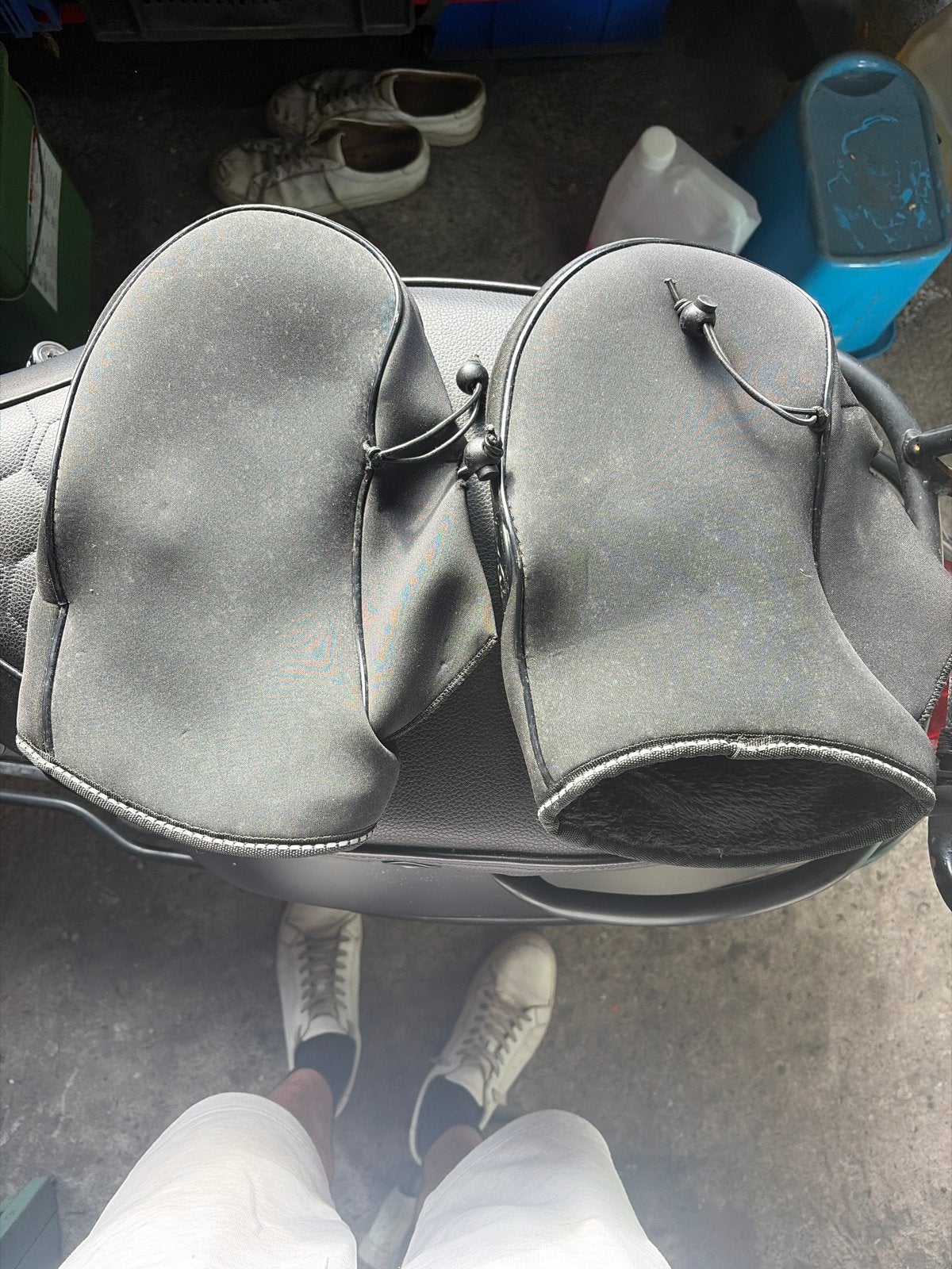 Vespa Sprint Primavera handmoffen - Gebruikt, Ophalen of Verzenden, Gebruikt, Overige typen, Vespa