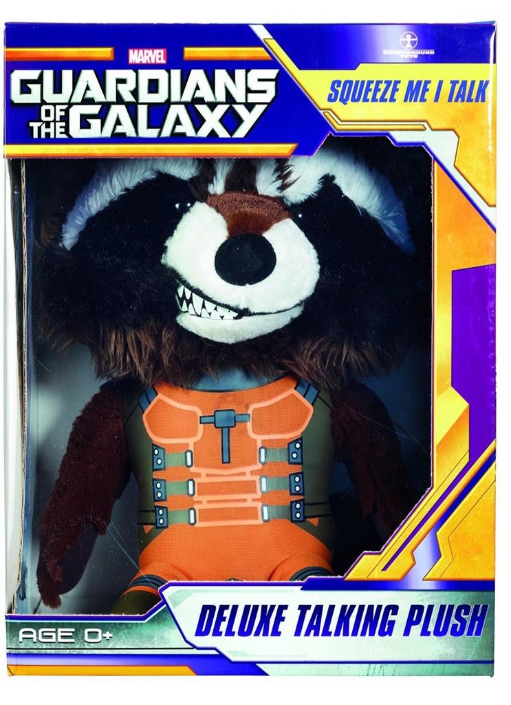 Marvel Guardians of the Galaxy Rocket Raccoon Knuffel, Overige karakters, Overige typen, Nieuw, Ophalen of Verzenden