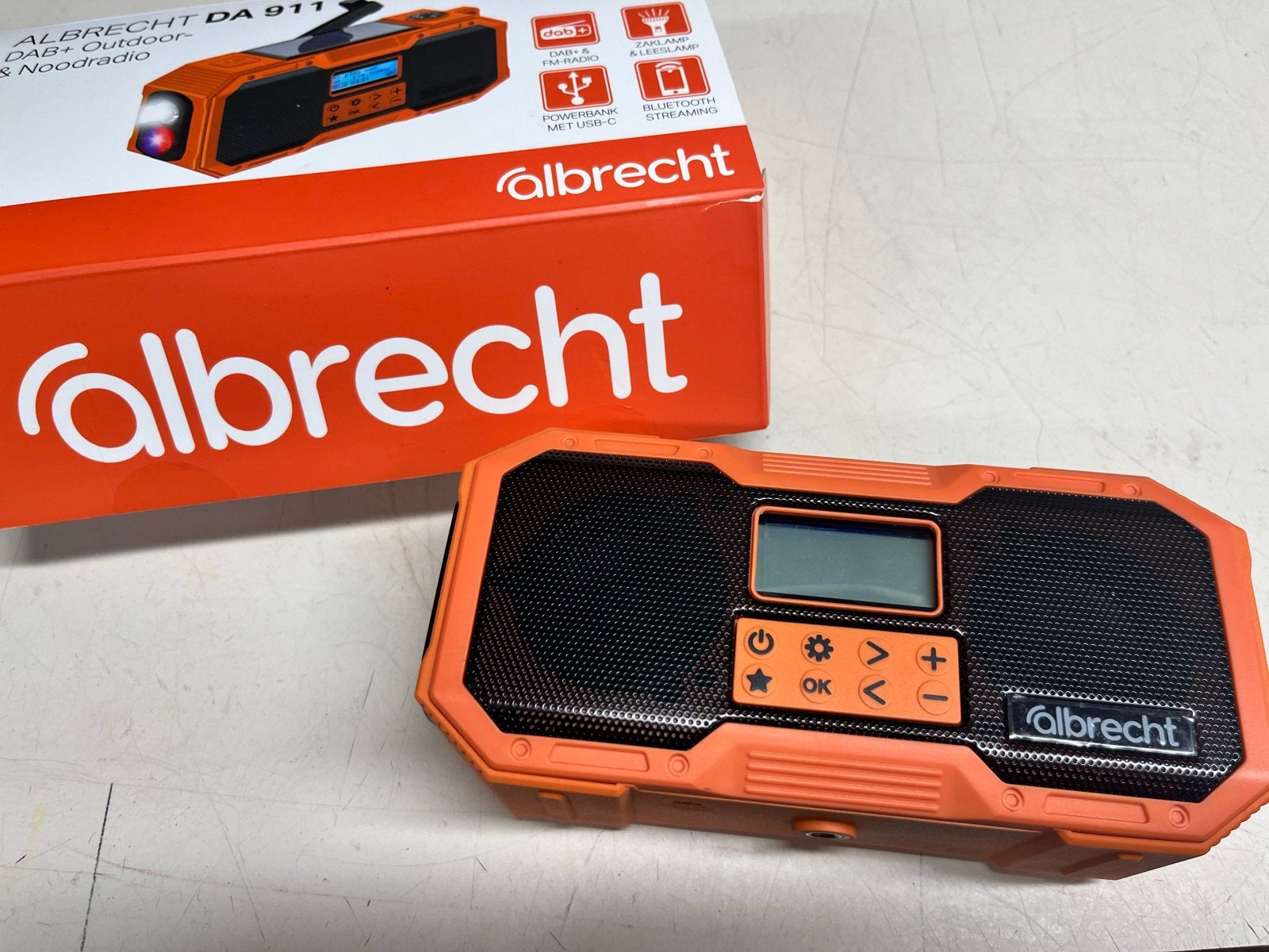 Noodradio - Nieuw Albrecht DA 911 DAB+ Outdoorradio, Ophalen of Verzenden, Nieuw, Radio