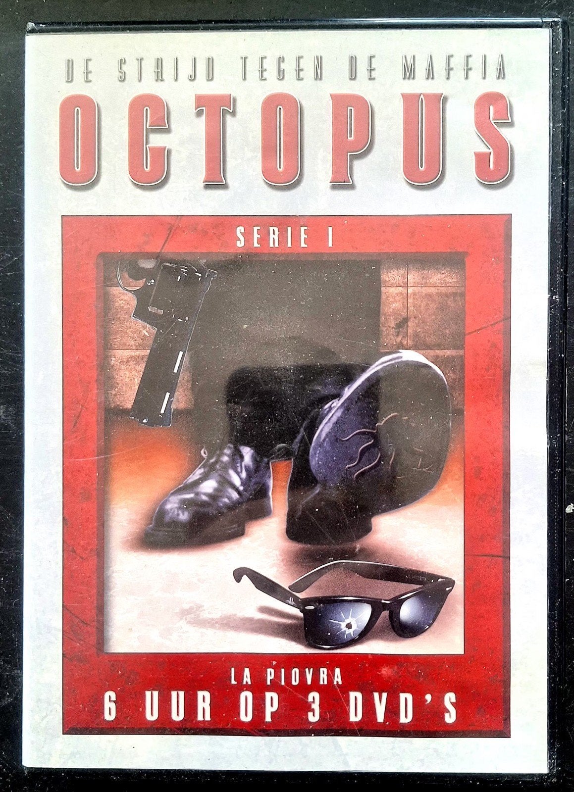 3-DVD  TVSERIE - Octopus (La Piovra) / Serie 1, Alle leeftijden, Ophalen of Verzenden, Gebruikt