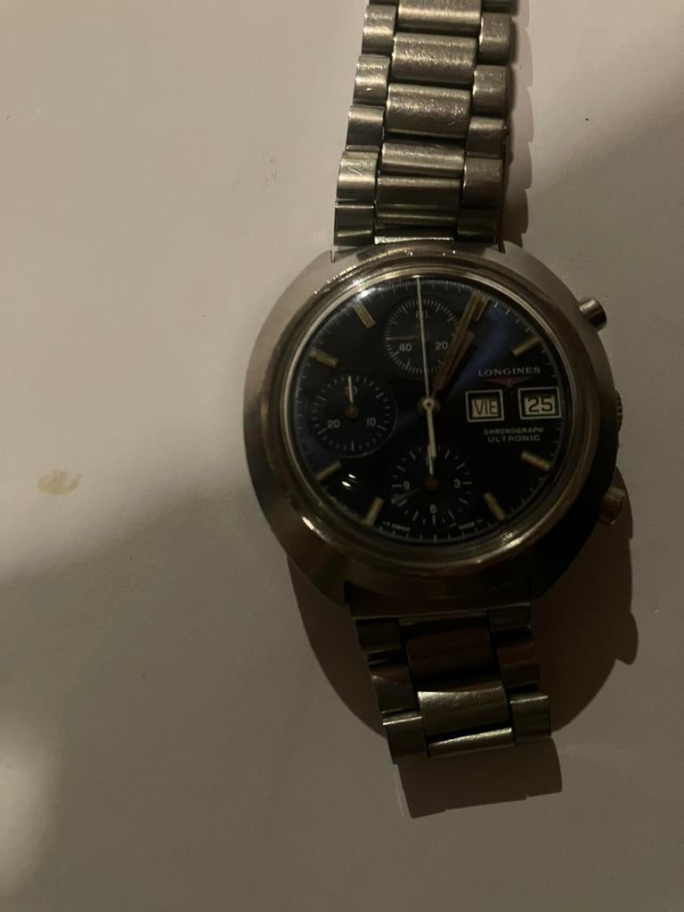 Longines jaren 70 horloge zeer nette staat!, Staal, Gebruikt, Polshorloge, Ophalen