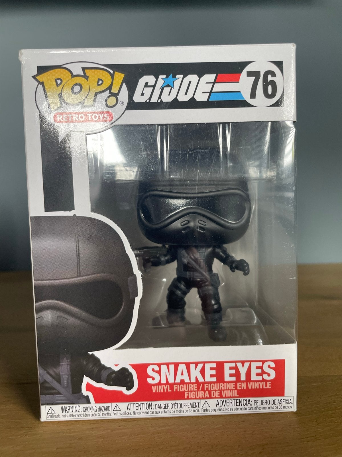 Funko Pop! G.I. JOE Snake Eyes #76 Retro Toys, Verzamelen, Poppetjes en Figuurtjes, Ophalen of Verzenden, Nieuw