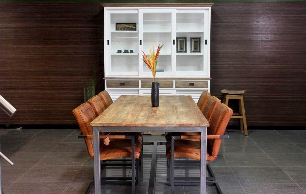Nieuwe teak tafels - teakhouten eettafel bij TEAK2, Teakhout, Rechthoekig, Nieuw, 200 cm of meer
