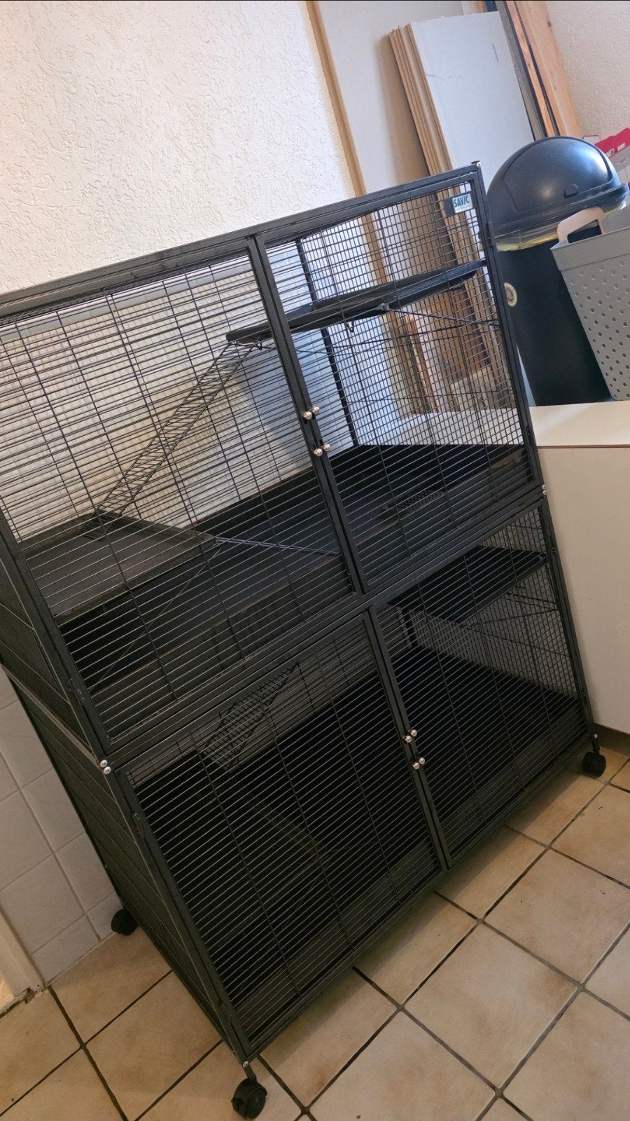 savic royal suite XL frettenkooi knaagdierenkooi, Dieren en Toebehoren, Knaagdieren en Konijnen | Hokken en Kooien, Ophalen, 75 tot 110 cm