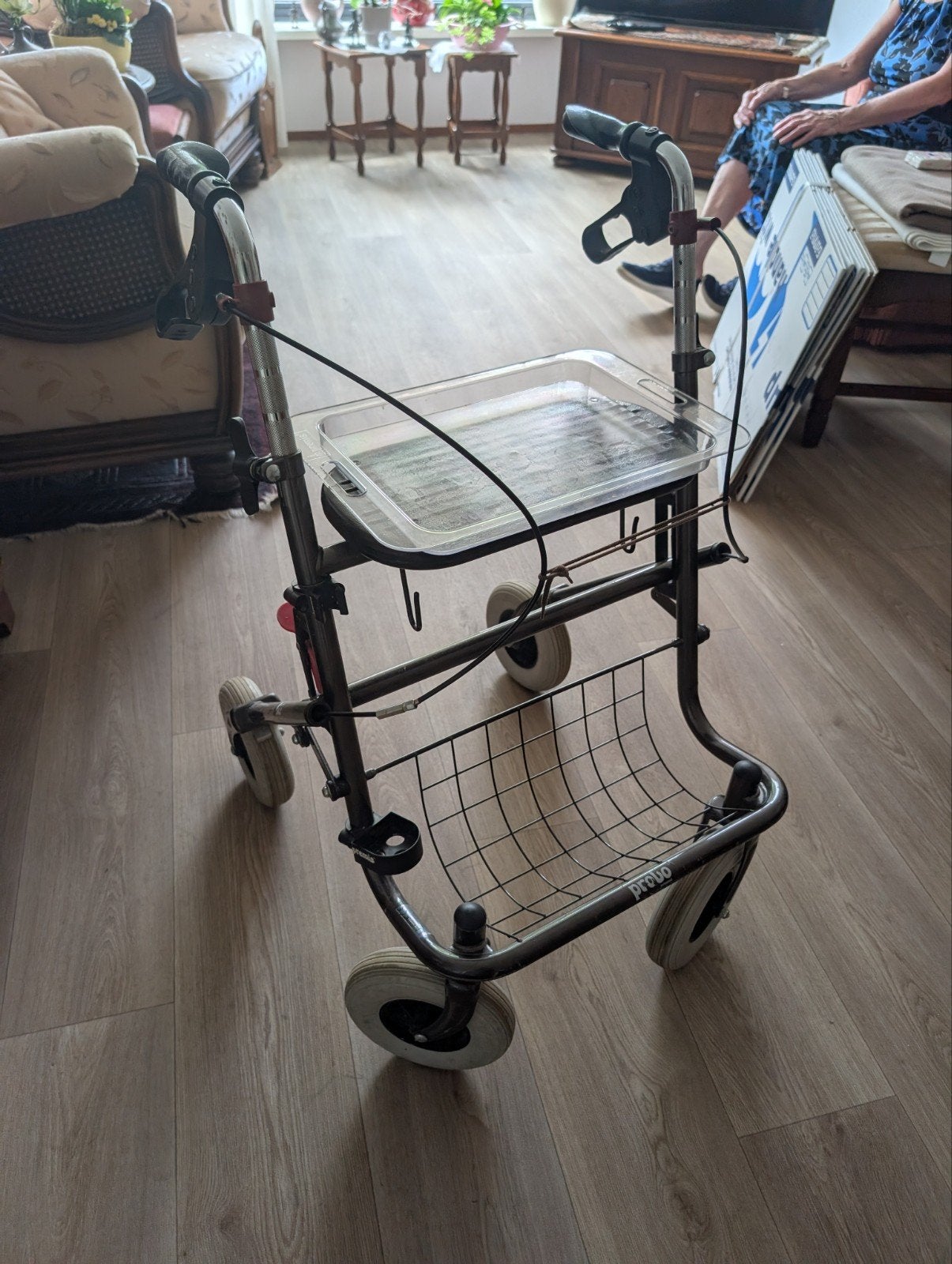 Rollator, Ophalen, Opvouwbaar, Zo goed als nieuw