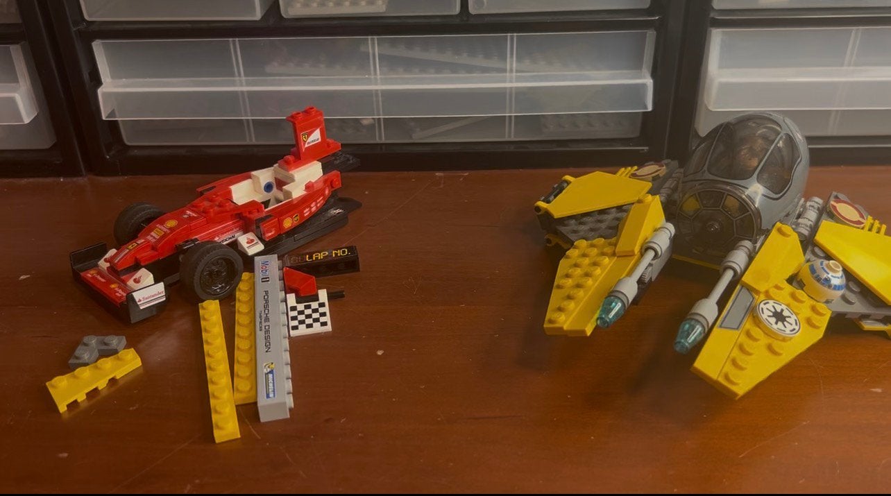Lego lot: star wars, speed champions, Gebruikt, Lego, Ophalen of Verzenden, Losse stenen