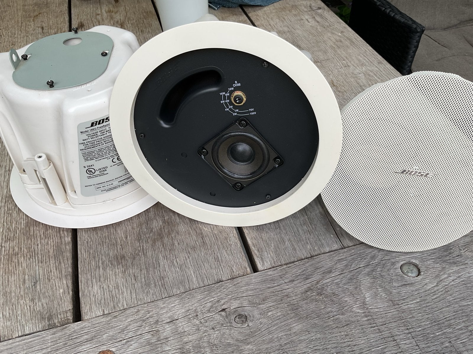 Bose FreeSpace 16EU Inbouw Luidsprekers (2 stuks), Ophalen, Gebruikt, Overige typen, Bose