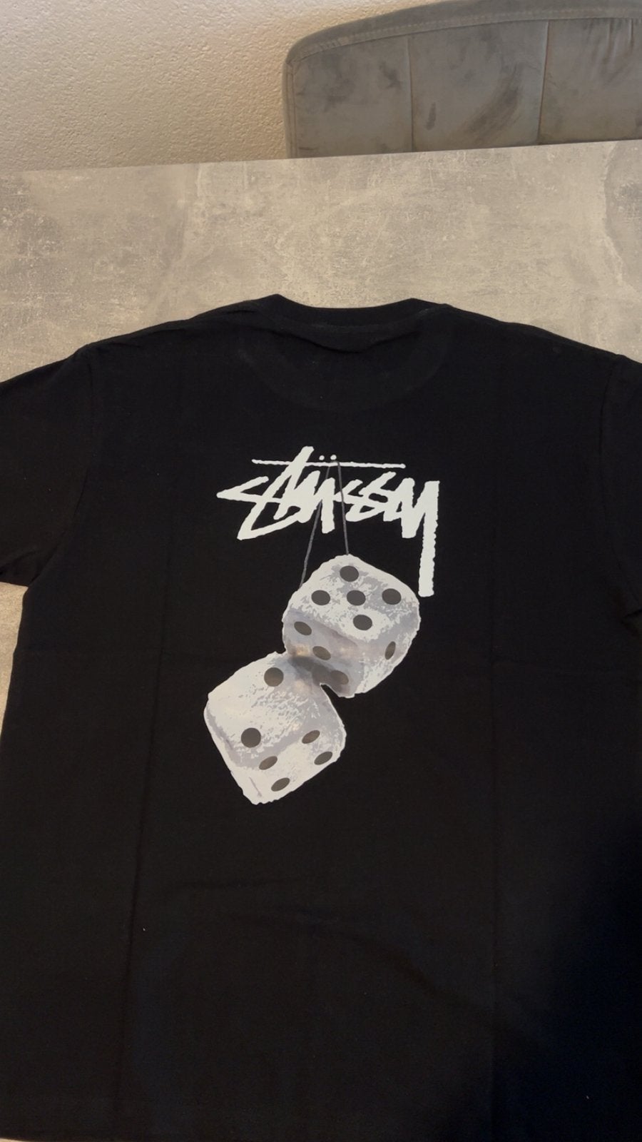 Stussy t shirt, Kleding | Heren, Verzenden, Zo goed als nieuw, Wit