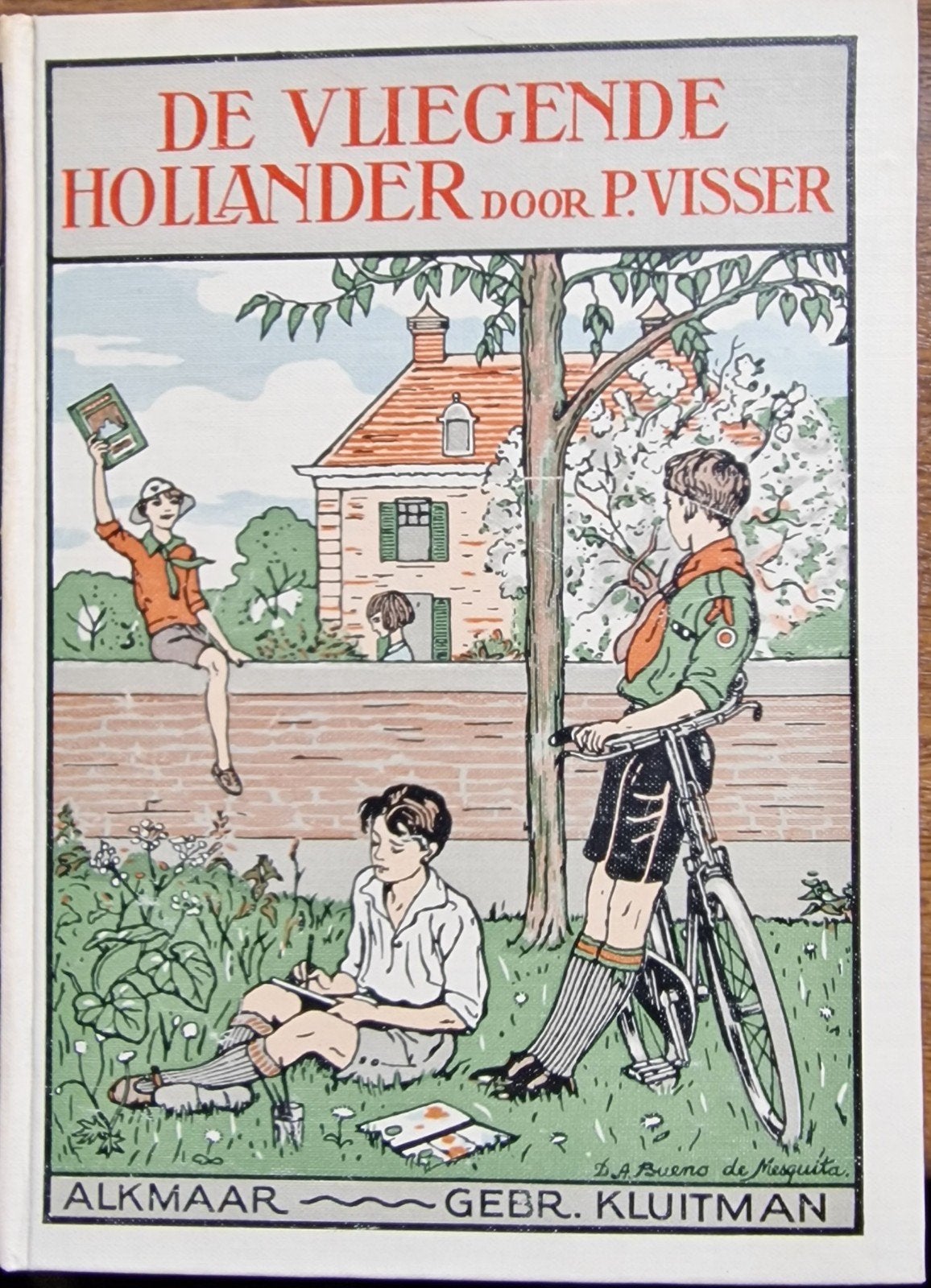 De Vliegende Hollander - P. Visser (Vierde Druk), Boeken, Ophalen of Verzenden, Gelezen, P. Visser, Fictie algemeen