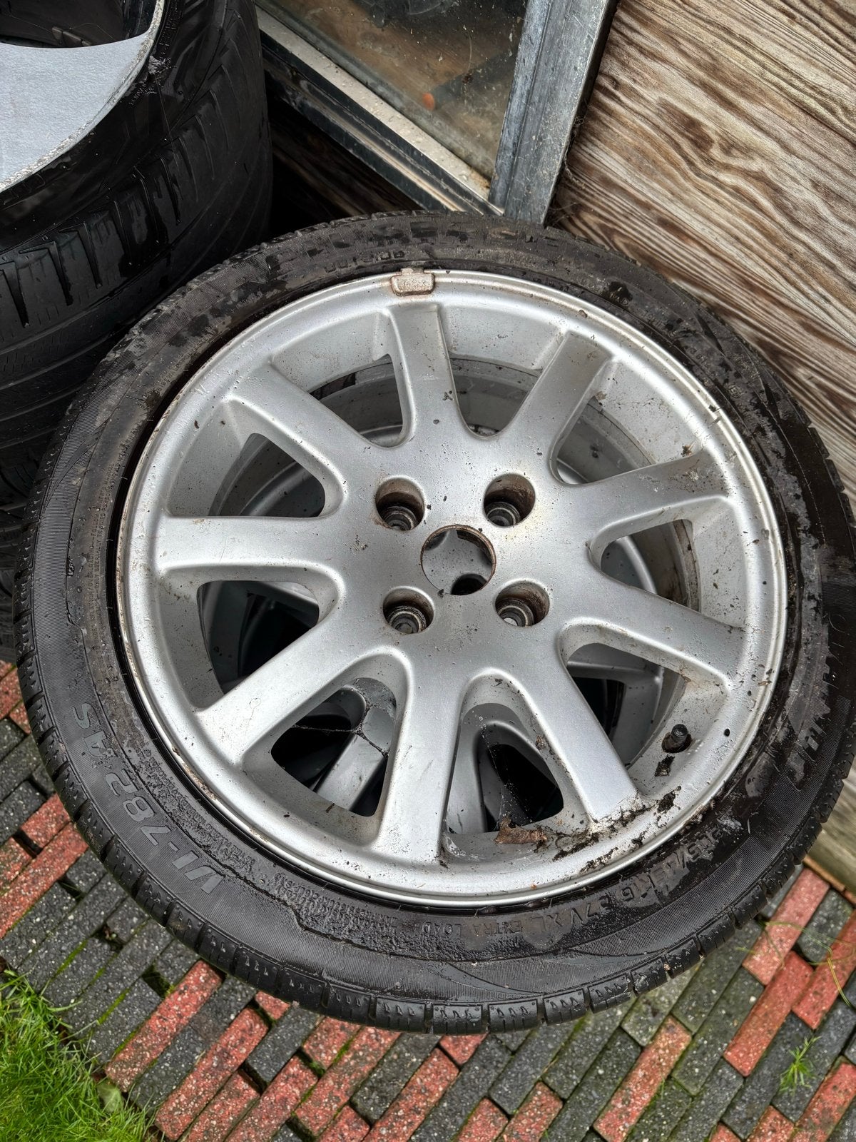 Peugeot 206 GTI Velgen met banden, Ophalen, Gebruikt, 15 inch, Banden en Velgen