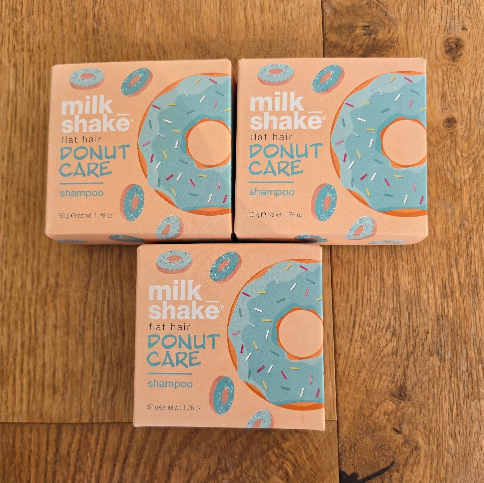 Nieuw! Milkshake Donut Care shampoobar volume ds., Ophalen of Verzenden, Nieuw, Pruik of Haarverlenging