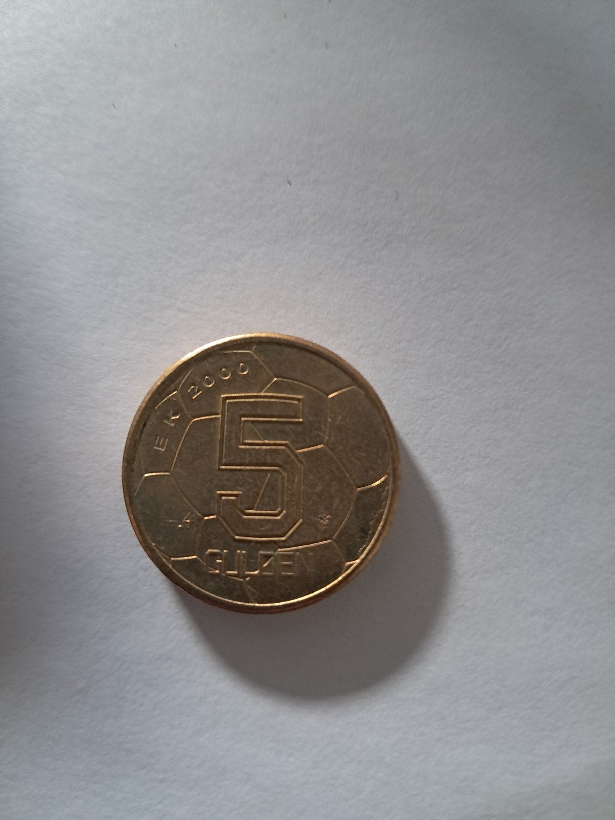 5 Gulden munt 2000 EK, Ophalen