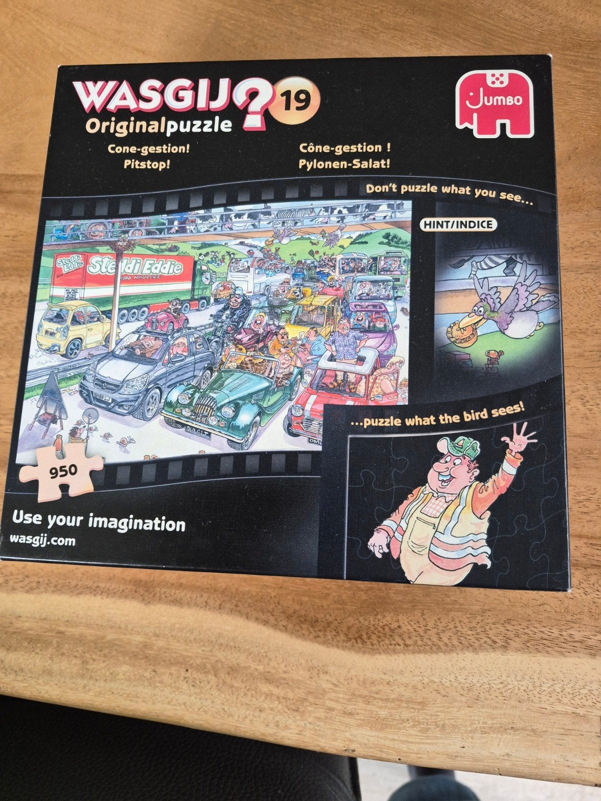 wasgij puzzel 950 stukjes, Ophalen of Verzenden, 500 t/m 1500 stukjes, Zo goed als nieuw