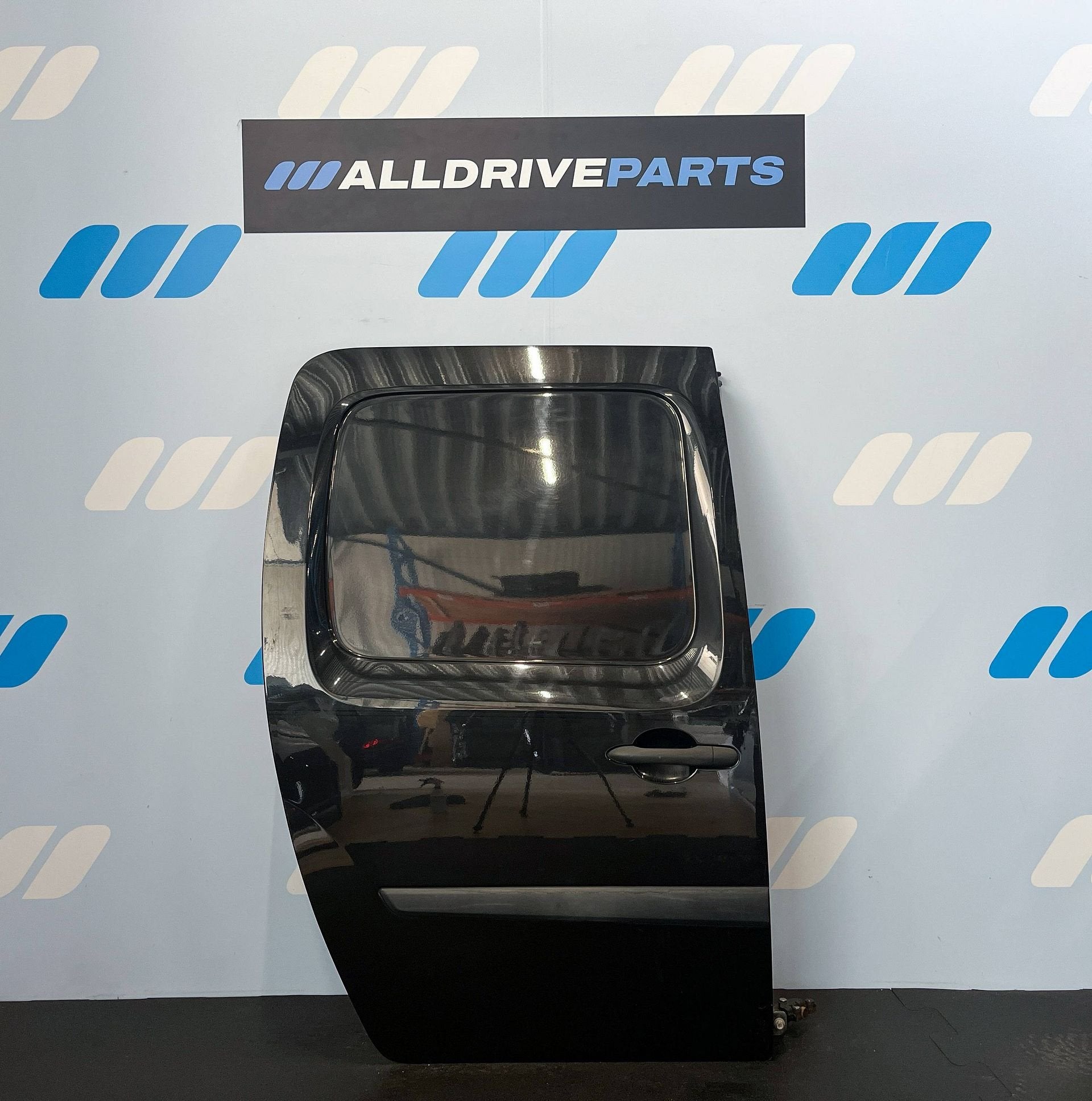 Schuifdeur rechts Renault Kangoo zwart dicht 7751478147, Auto-onderdelen, Gebruikt, -, Deur, -