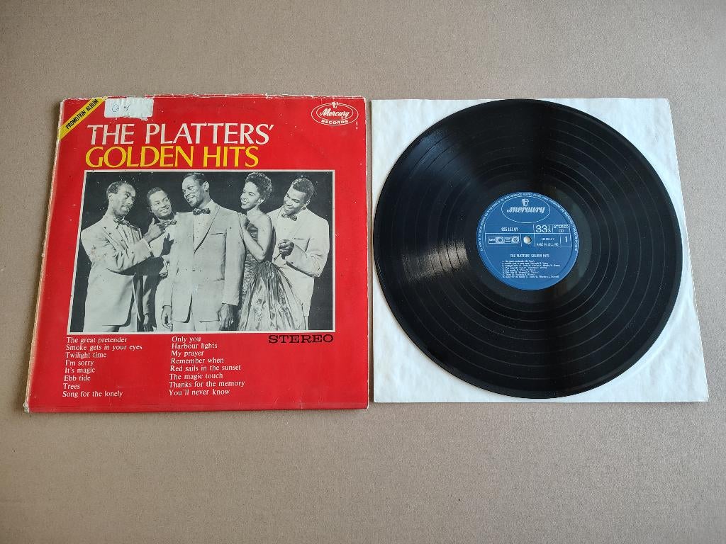 Vinyl LP: The Platters - Golden Hits (1977), Verzenden, Gebruikt, 12 inch, Pop