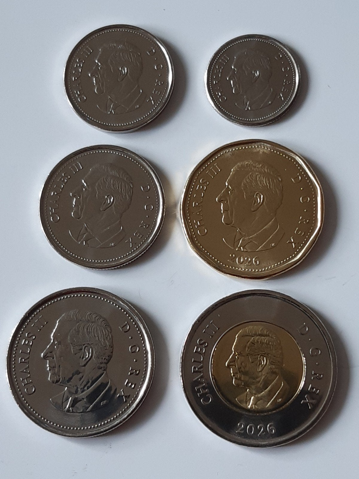 Serie Canada 2026 unc kk f.22.7, Ophalen, Noord-Amerika