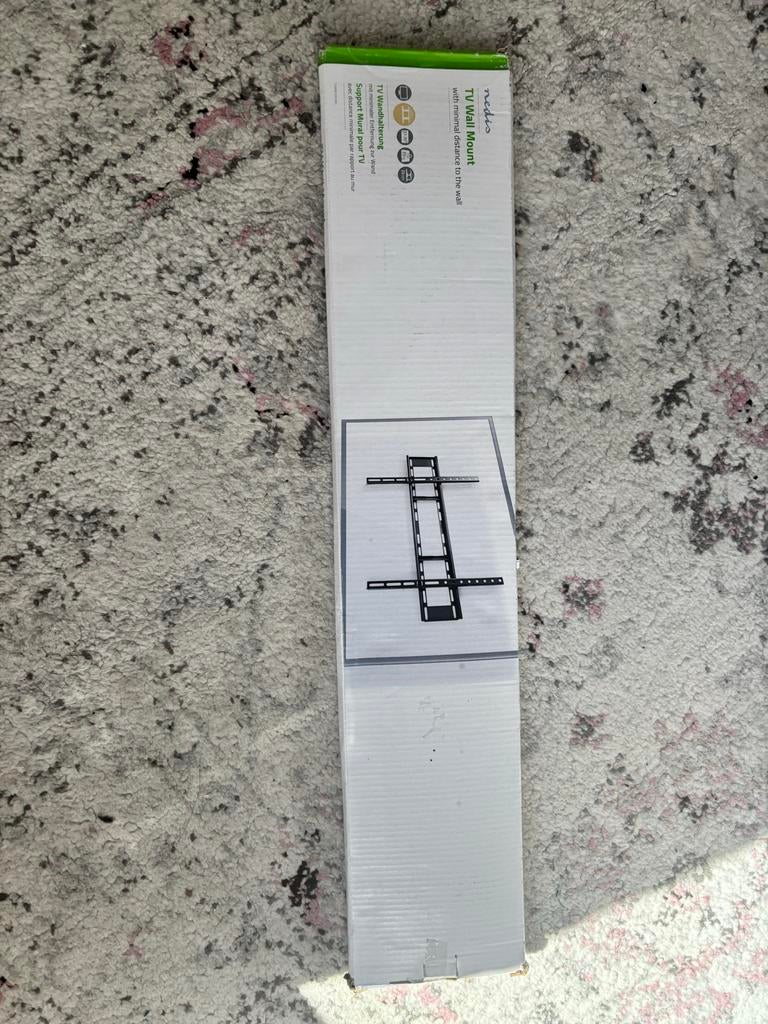 Nieuwe Nedis TV Muurbeugel met minimale afstand tot de muur, Ophalen of Verzenden, Nieuw