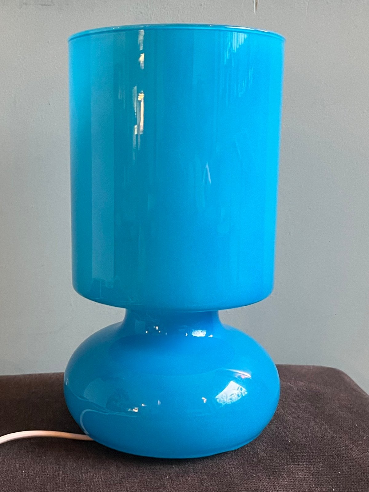 Ikea Lykta lamp blauw, Blauw, Ophalen, Zo goed als nieuw, IKEA