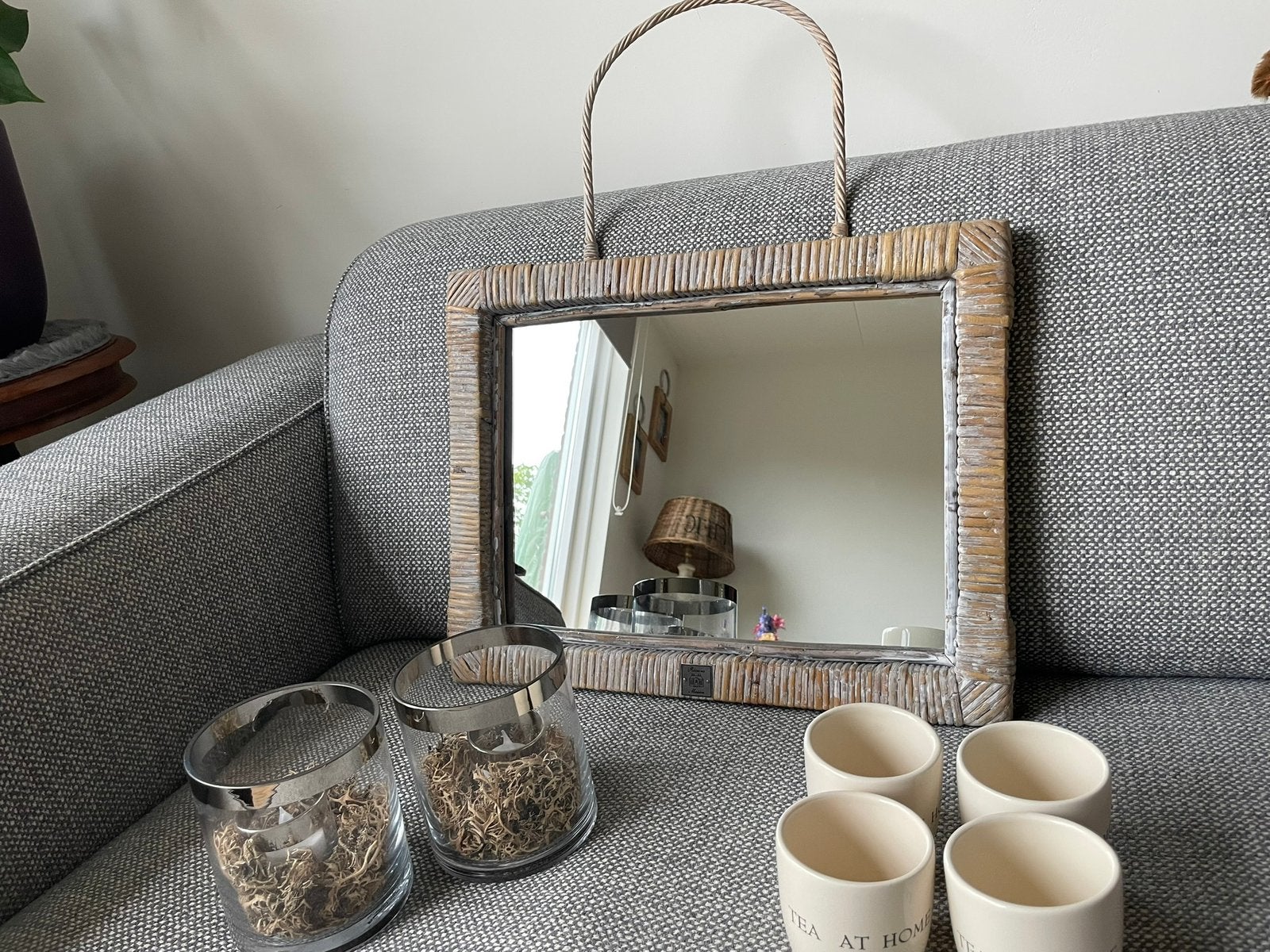 Riviera maison, Huis en Inrichting, Ophalen, Minder dan 50 cm, Rond, Zo goed als nieuw