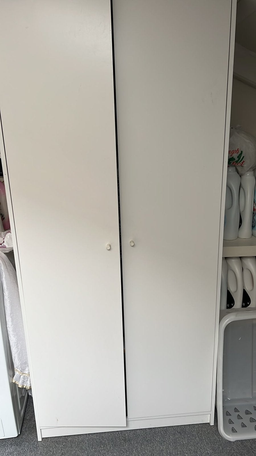 Tweepersoonsbed en kledingkast, Ophalen, Gebruikt, Tweepersoons