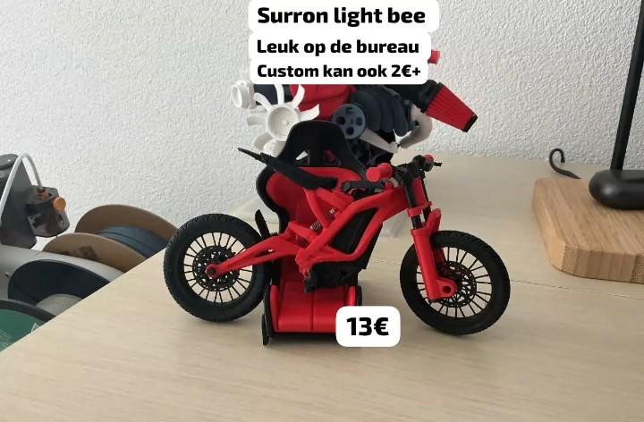 Surron Light Bee Miniatuur Model - Perfect voor Bureau, Overige merken, 1:32 tot 1:50, Overige typen, Nieuw
