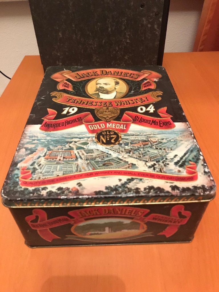 Jack Daniel's blik, Verzamelen, Blikken, Ophalen, Gebruikt, Overige, Overige merken
